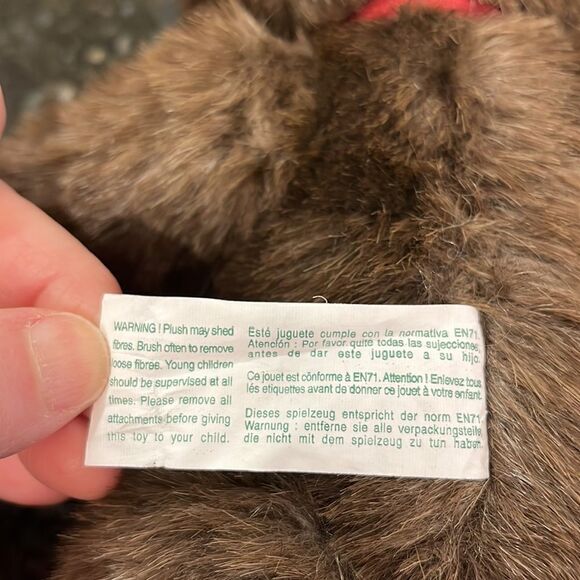 Playmakers Teddy Bear Collectors Series Tag Label Fully Jointed Adorable - Picture 8 of 8